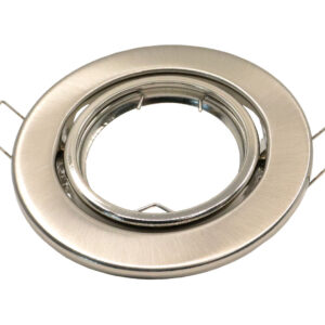 Spot beépíthető  billenő szálcsiszolt króm