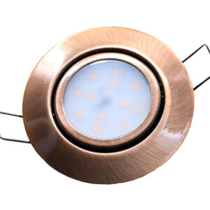 Spot LED 6W billenő rozé arany