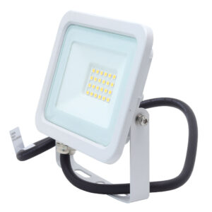 LED fényvető/reflektor 20W 4000K 1600lm fehér, lapos kivitel, előtét nélkül