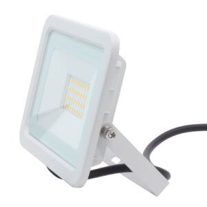 LED fényvető/reflektor 30W 4000K 2200lm fehér, lapos kivitel, előtét nélkül