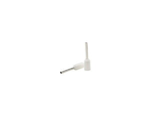 SZIGETELT ÉRVÉGHÜVELY 0.5mm2 FEHÉR