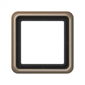 JUNG keret 1-es CD581GB aranybronz