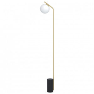 Álló E27 1x40W fekete/csiszolt réz betu@