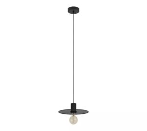 IKESTON függeszték 1xE27 fekete/rács 1X40W E27