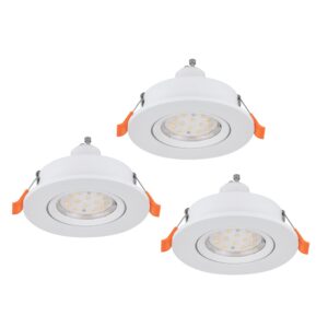 LED beépíthető szpot GU10 3x5W fehér saperet@