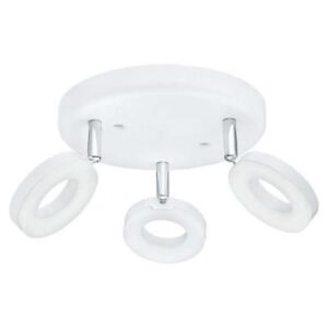 ODERZO LED mennyezeti 3x3,8W fehér/króm 1080lm 3000K