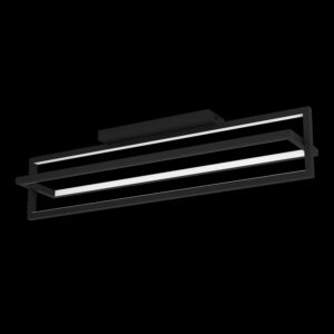 SIBERIA LED-CCTmenny. szab. fekete@ 34W 4600lm 3000 K - 6500 K