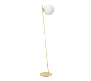 RONDO 4 álló E27 1x40W csiszoltréz/opál