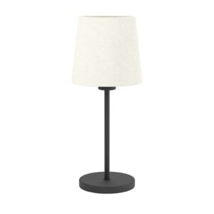 FEBRES Asztali E27 60W fekete/fehér
