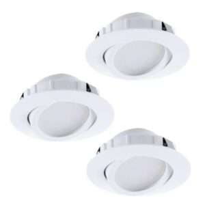 PINEDA LED beépíthető 3x6W 8,4cm fehér