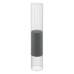 NORUMBEGA álló E27 1x60W fehér/szürke