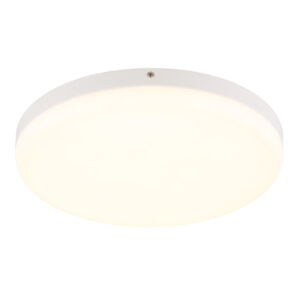 Mennyezeti lámpa matt fehér műanyag O: 300mm, M: 50mm, tartozék: LED