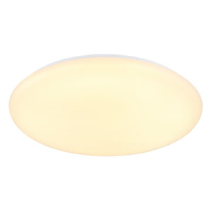 Mennyezeti lámpa fém fehér, akril fehér színű, O:495mm M:90mm