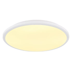 Mennyezeti lámpa matt fehér műanyag , O: 350mm M: 55mm tartozék: LED