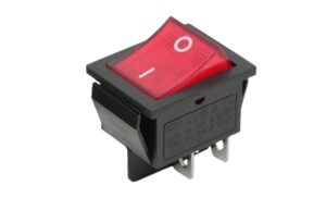 BILLENŐ KAPCSOLÓ ON-OFF PIROS 16A 250V