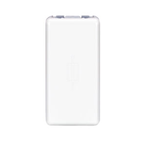 Biztosíték tartó 16AX 6,3×32mm 1 modulos fehér System