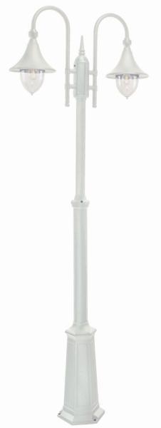 NORLYS FIRENZE Fehér kandelláber  2XE27 60W IP54
