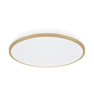 LED mennyezeti lámpa 24W 4000K 2460Im 280mm LINUS arany 380mm IP20
