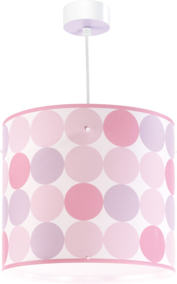 Mennyezeti függesztett lámpa E27 max. 15W colors rózsaszín