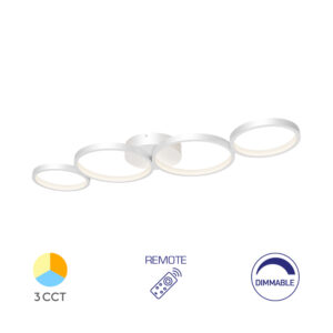 LED mennyezeti lámpa 60W IP20 6050Im fekete @