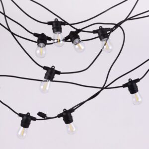 LED szolár füzér 10m 10xE27 IP44