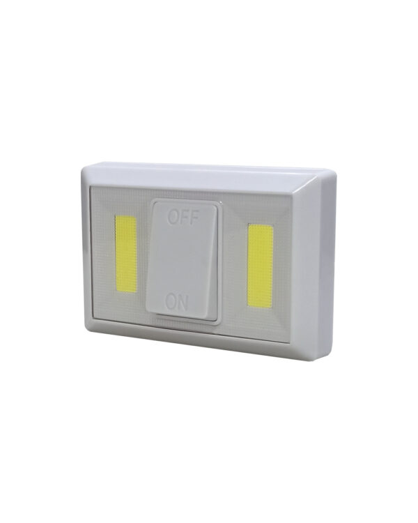 LED  éjszakai fény 4W + kapcsoló cob