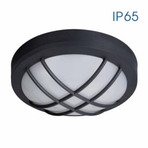 LED MENNY.18W 4000K 1350Im 230V IP54 MEZZO FEKETE