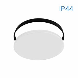 SIRI LED mennyezeti 18W 4000K 1400lm IP44 fekete/fehér 230V 250x250mm