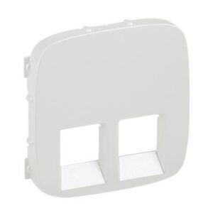 VALENA ALLURE 2xRJ11/RJ45 aljzat burkolat, gyöngyház
