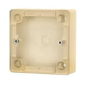 CARIVA kiemelőkeret kapcsolóhoz 25mm mély bézs