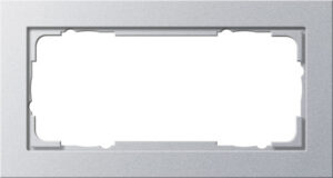 GIRA 1002-25 2-es KERET E2 COL.ALUMI