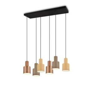 TRIO AGUDO függeszték 6x E27 40W