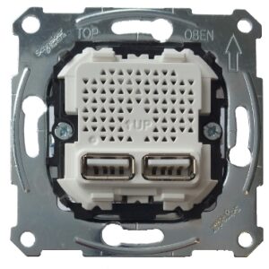 MERTEN USB 2.1 a töltő betét a+a
