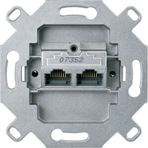 Merten 2xRJ45 CAT6A STP aljzat