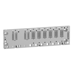 X80 hátlap ethernet M580 PLC-hez 6 I/O kártyahely redundáns tápegység
