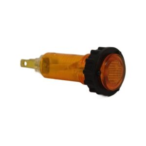 L-10 12V jelzőlámpa narancs lapos
