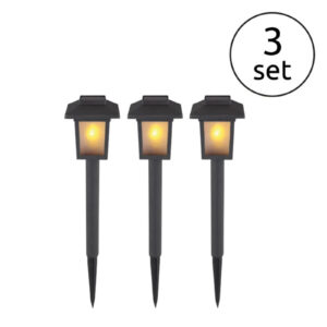 Szolár leszúrható lámpa 10xLED 0,1W* 3db/szett