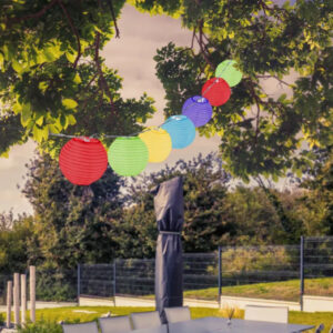 Szolár lampion füzér akasztható*