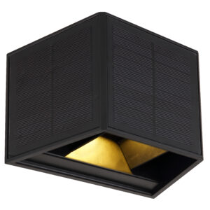 Szolár lámpa műanyag fekete átlátszó@ színű nyomáskapcsoló akku mellé