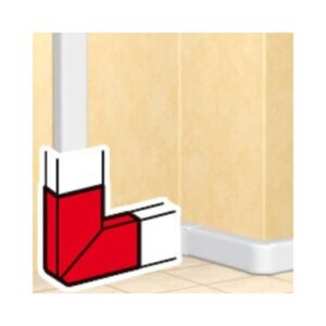 DLP kanyar elem 105x50mm 65mm-es csatorna fedélhez