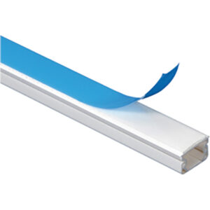 DLP kábelcsatorna 13,5x14mm ragasztható 2m/db 45db/doboz