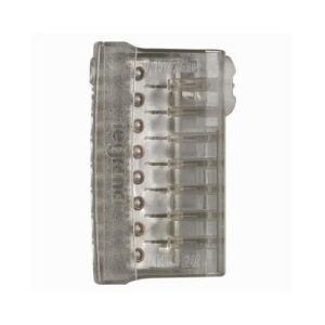 Vezetékösszekötő 8db 24a/250V nylon