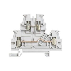 VIKING3 sorkapocs 2.5mm2 szürke 2 emeletes csavarral