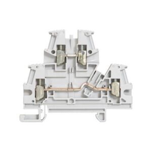VIKING3 sorkapocs 4.0mm2 szürke 2 emeletes csavarral