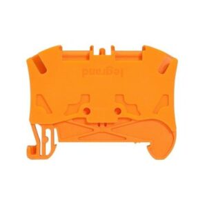 VIKING3 sorkapocs 4mm2 narancs 1 emeletes szün. sorkapocs, rugós bekütésű