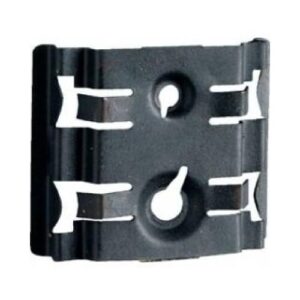 Csavaros fém adapter 10mm széles két menetes furattal m4/m6