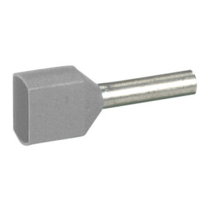 STARFIX iker érvéghüvely 2x2,5mm szürke