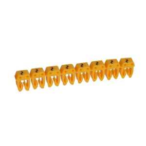 Kábeljelölő CAB3 1.5 ~ sárga 30db/csomag