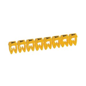 Kábeljelölő CAB3 1.5 a sárga 30db/csomag