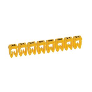 Kábeljelölő CAB3 1.5 x sárga 30db/csomag